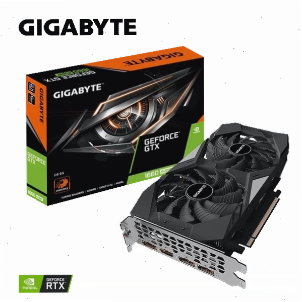 Card màn hình GIGABYTE GeForce GTX 1660 Super D6 6G