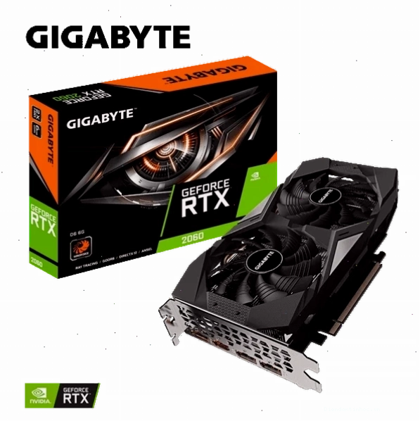 Card màn hình GIGABYTE GeForce RTX 2060 D6 6G (GV-N2060D6-6GD)