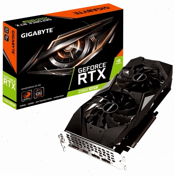 Card màn hình GIGABYTE GeForce RTX™ 2060 SUPER WINFORCE OC 8G