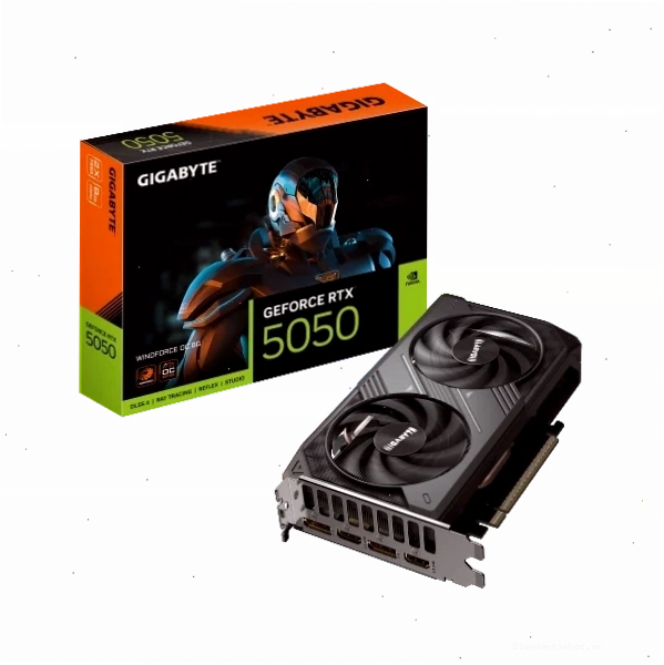 Card màn hình Gigabyte GeForce RTX 5050 Windforce OC 8GB