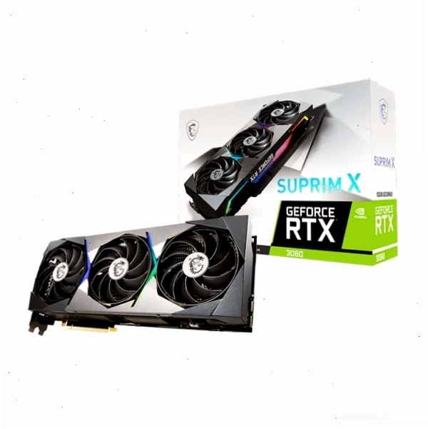Card Màn Hình MSI GeForce RTX 3080 Suprim X 10G (LHR)
