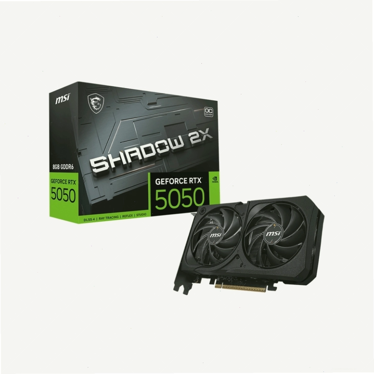 Card màn hình MSI GeForce RTX 5050 Shadow 2X OC 8GB
