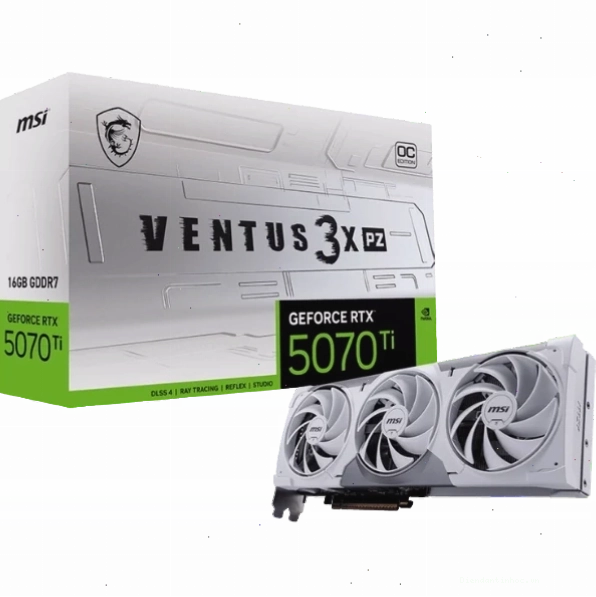 Card màn hình MSI GeForce RTX 5070 Ti 16G VENTUS 3X PZ OC