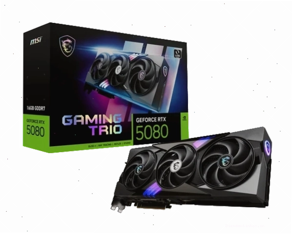 Card màn hình MSI GeForce RTX 5080 16G GAMING TRIO OC