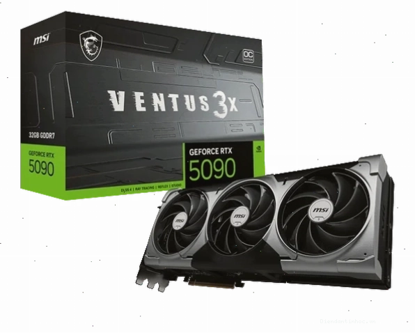 Card màn hình MSI GeForce RTX 5090 32G VENTUS 3X OC