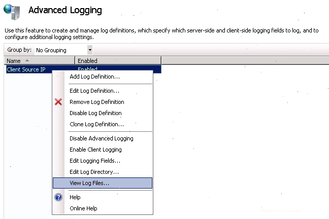 Cấu hình IIS cho việc xử lý X-Forwarded-For
