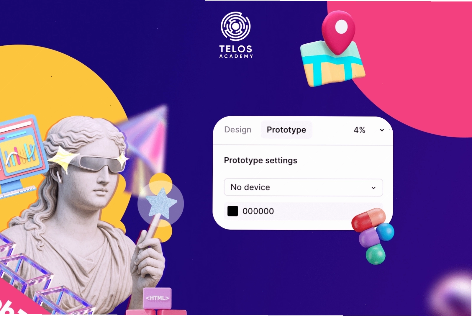 Chế độ thiết kế prototype trong Figma