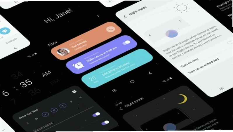 Chế độ tối trên One UI