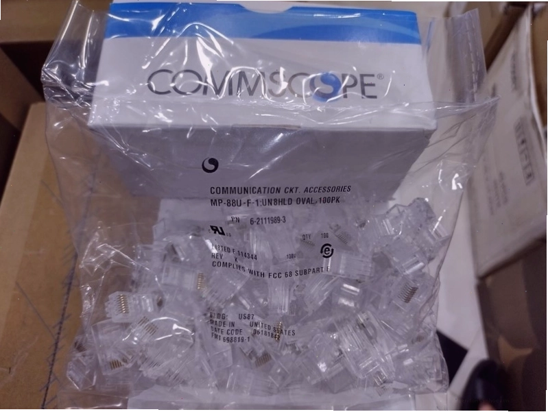 Chi tiết các chân tiếp xúc trên hạt mạng RJ45 Cat6