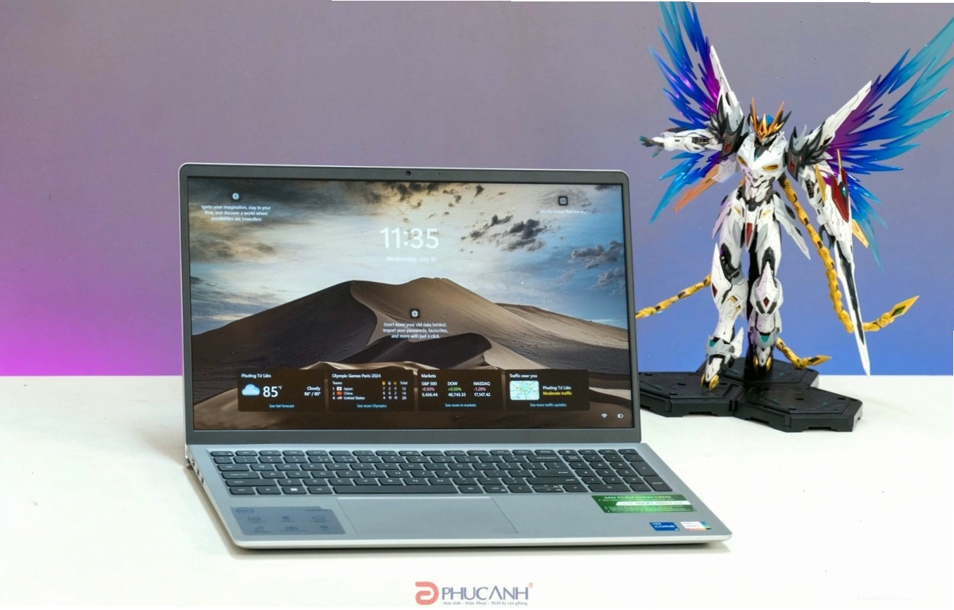 Chi tiết các cổng kết nối trên Dell Inspiron 15 3520