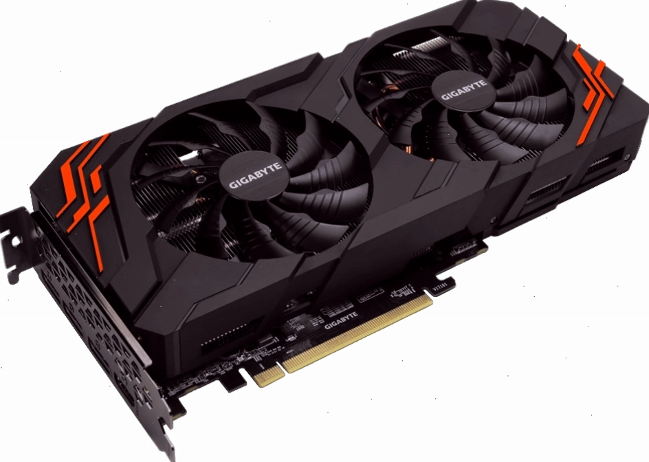 Chi tiết tản nhiệt của card Gigabyte RX 580