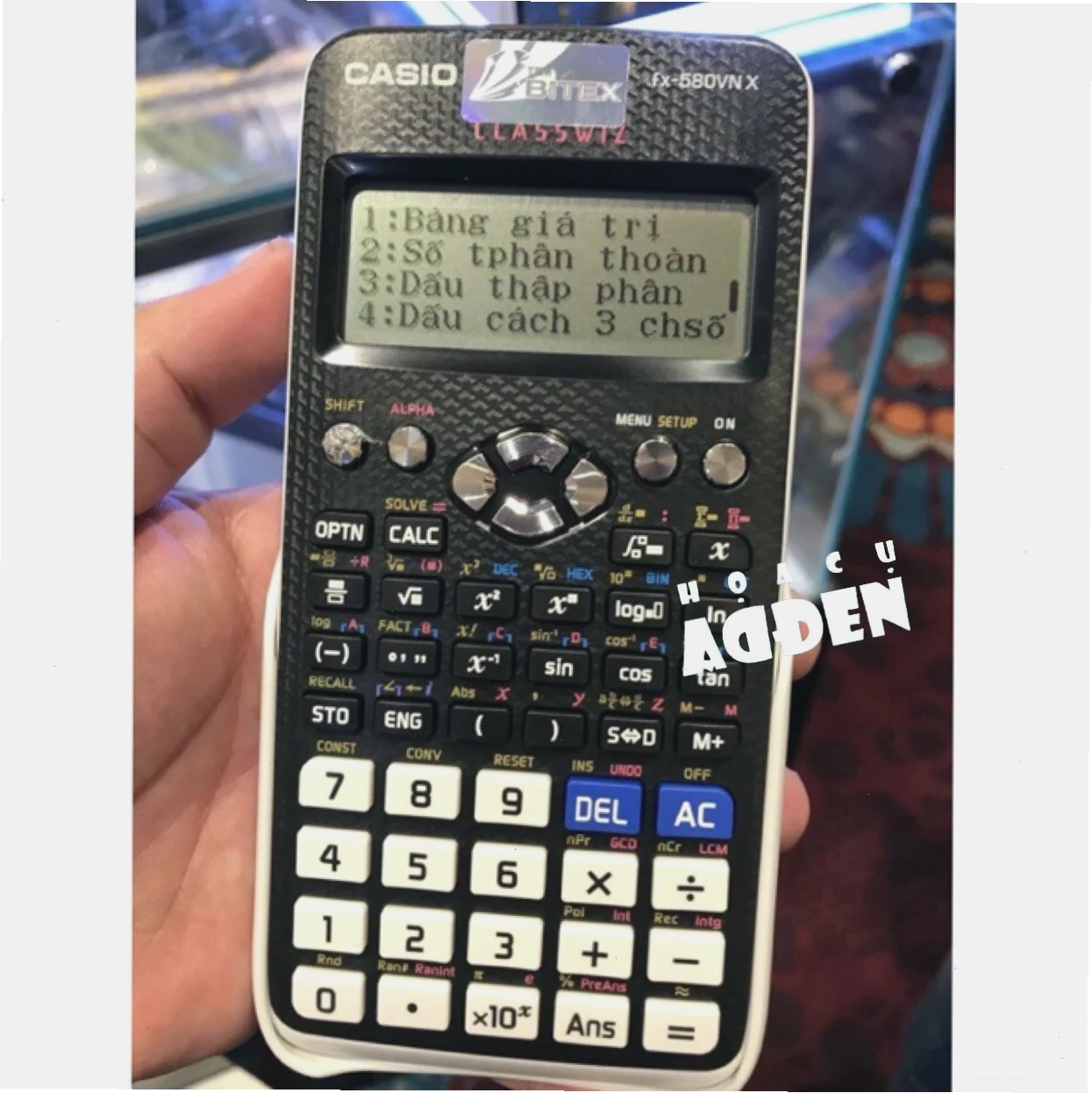 [CHÍNH HÃNG BẢO HÀNH 7 NĂM] Máy Tính Casio 580 VN X Mới Nhất 2021
