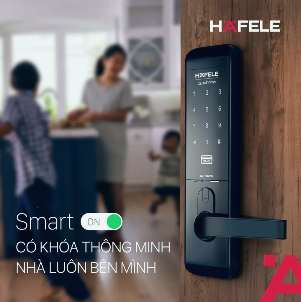 Chính sách bảo hành khóa điện tử Hafele