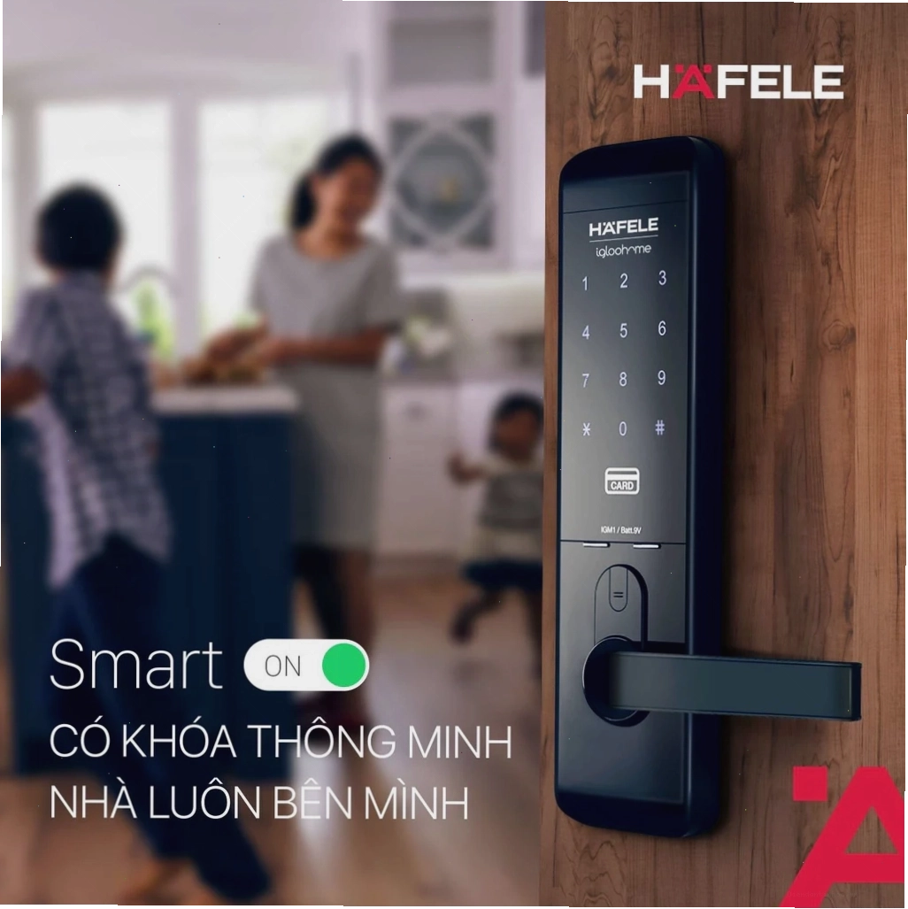 Chính sách bảo hành uy tín cho khóa điện tử Hafele