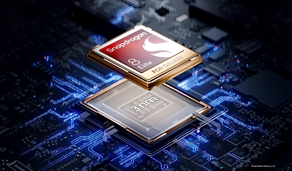 Chipset Snapdragon 8 Elite trên Galaxy S25 Edge với tiến trình 3nm