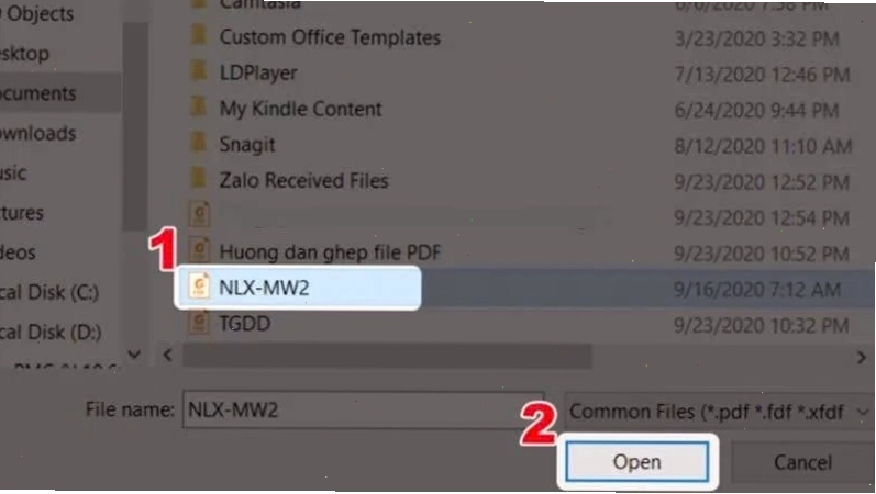 Chọn chức năng Rotate Pages trong Foxit Reader