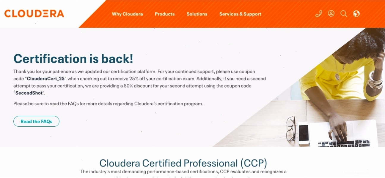 Cloudera Certified Professional (CCP) logo