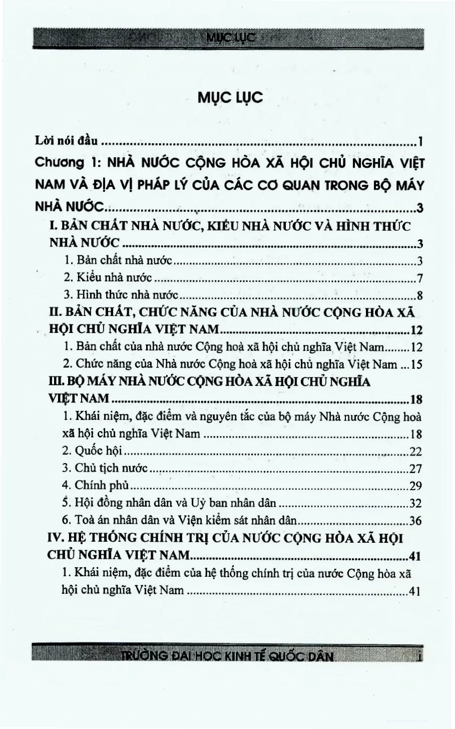 Cơ cấu bộ máy nhà nước Việt Nam