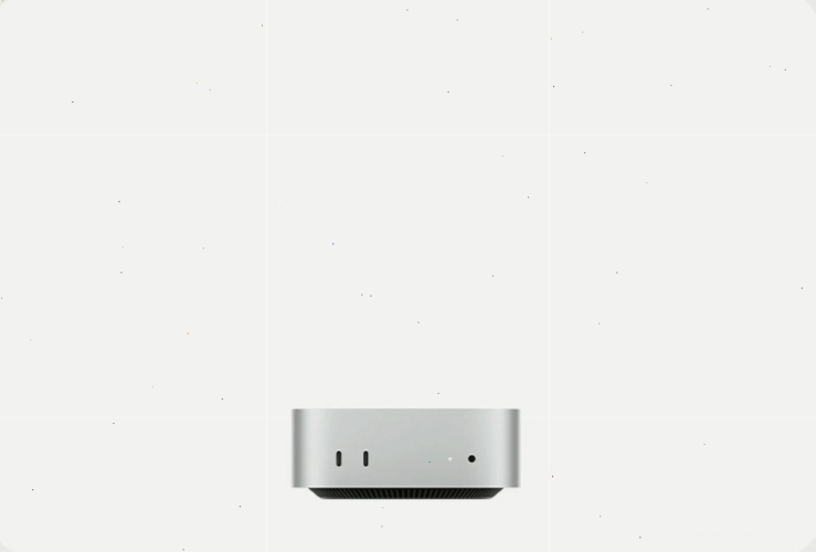 Cổng kết nối đa dạng trên Mac mini hỗ trợ nhiều thiết bị ngoại vi