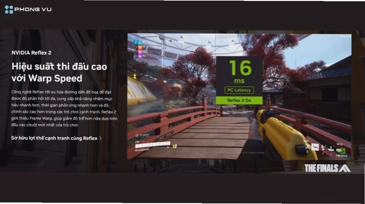Công nghệ NVIDIA Reflex 2 và Frame Warp trên RTX 5090