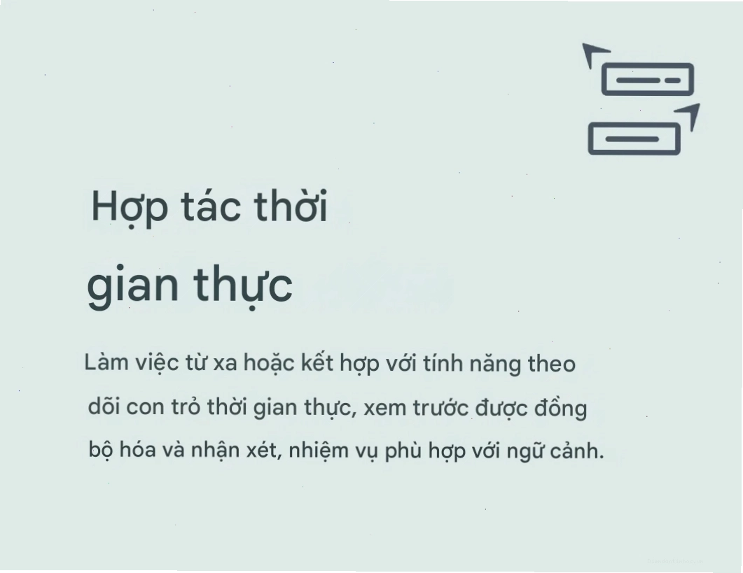 Cộng tác thời gian thực trên Creately