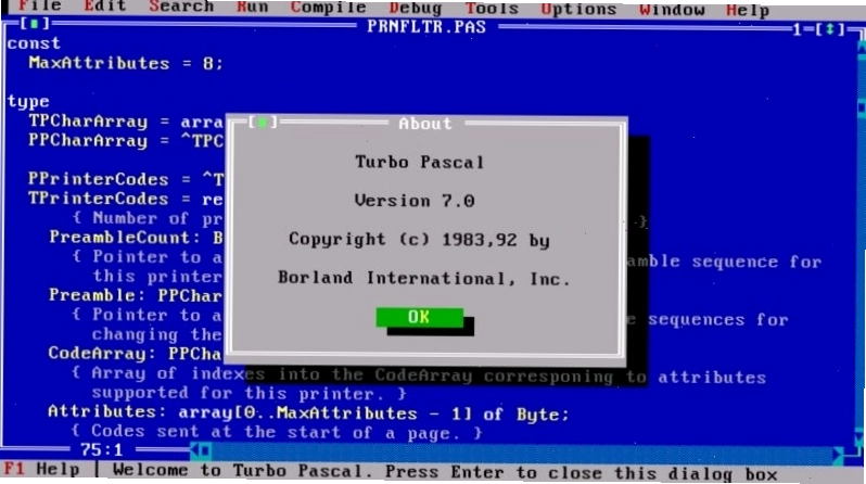 Đặc điểm nổi bật của Turbo Pascal, một môi trường lập trình mạnh mẽ và linh hoạt