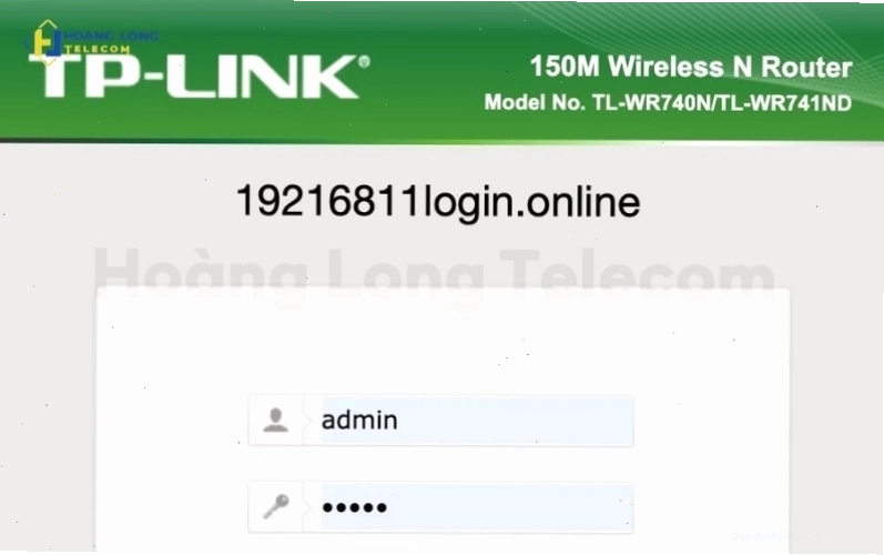 Đăng nhập TP Link bằng điện thoại qua trình duyệt web
