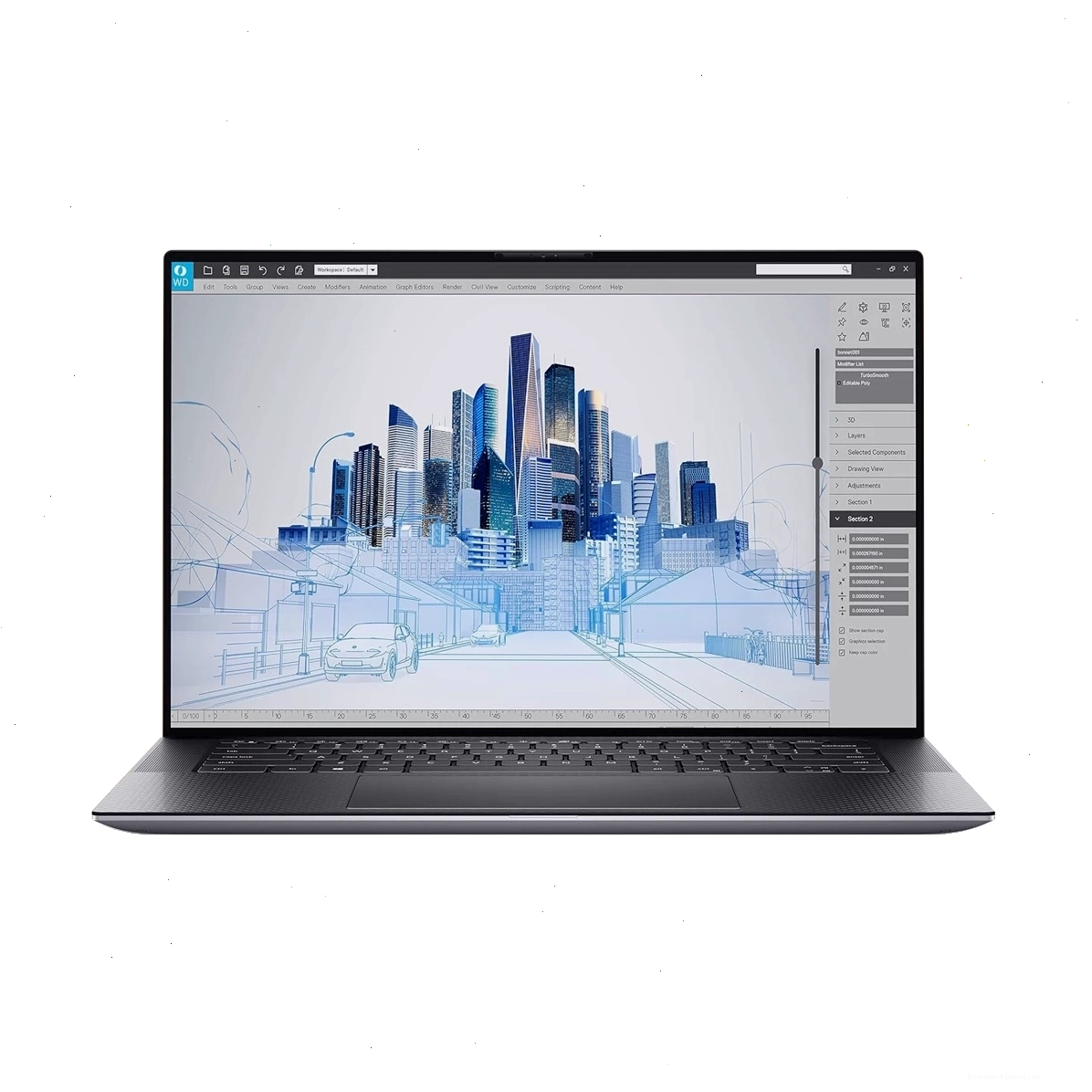 Dell Precision 5560 - Máy trạm mỏng nhẹ đa năng