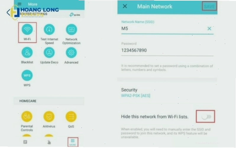 Đổi mật khẩu WiFi TP-Link qua trình duyệt trên điện thoại