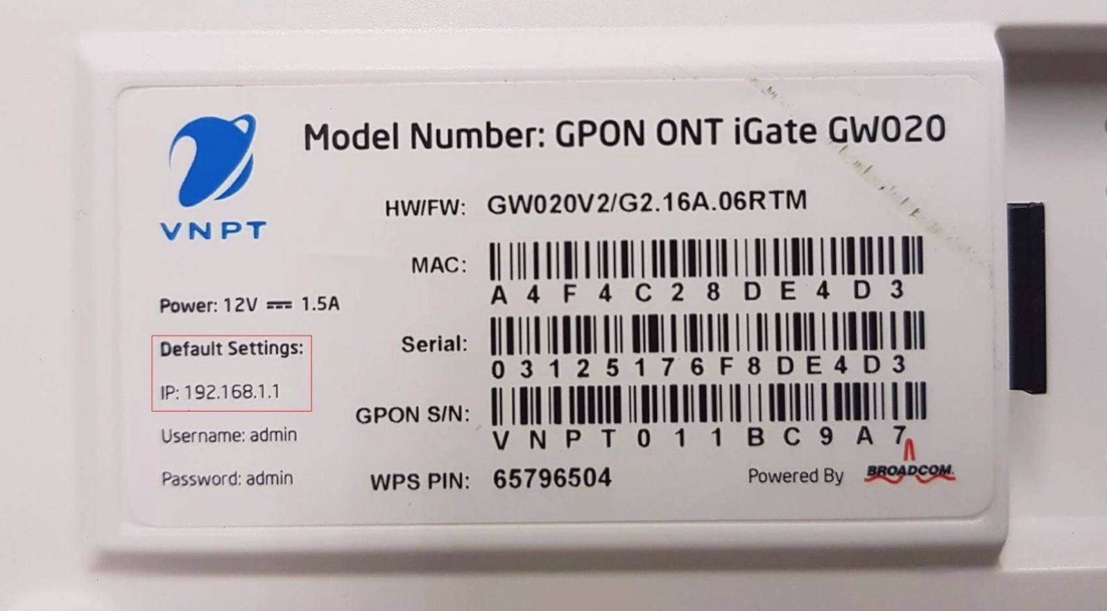 Đổi tên WiFi mạng Internet VNPT