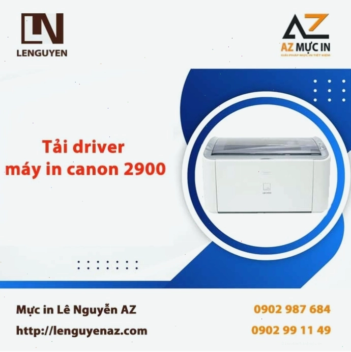 Driver máy in Canon 2900 cho các phiên bản Windows 64bit