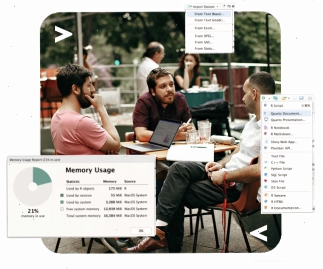 File DMG của RStudio cho macOS