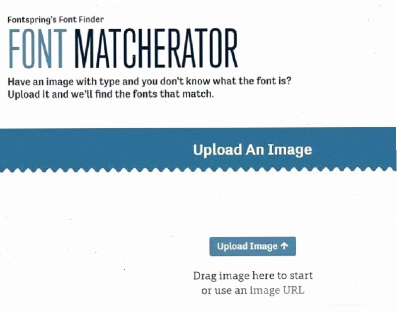 Fontspring Matcherator với giao diện hiện đại