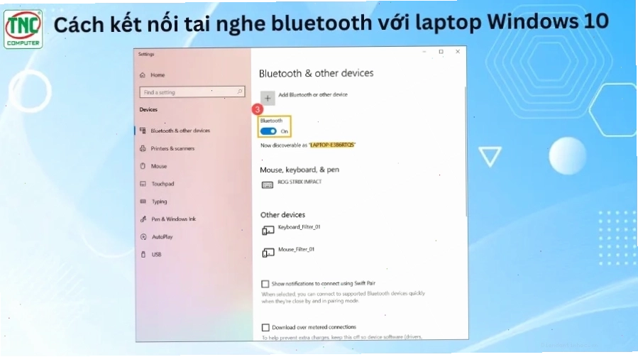 Ghép nối tai nghe Bluetooth với máy tính Mac