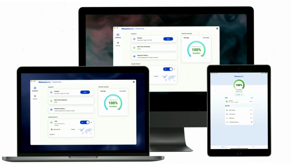 Gia đình sử dụng máy tính Mac với giải pháp bảo mật Malwarebytes