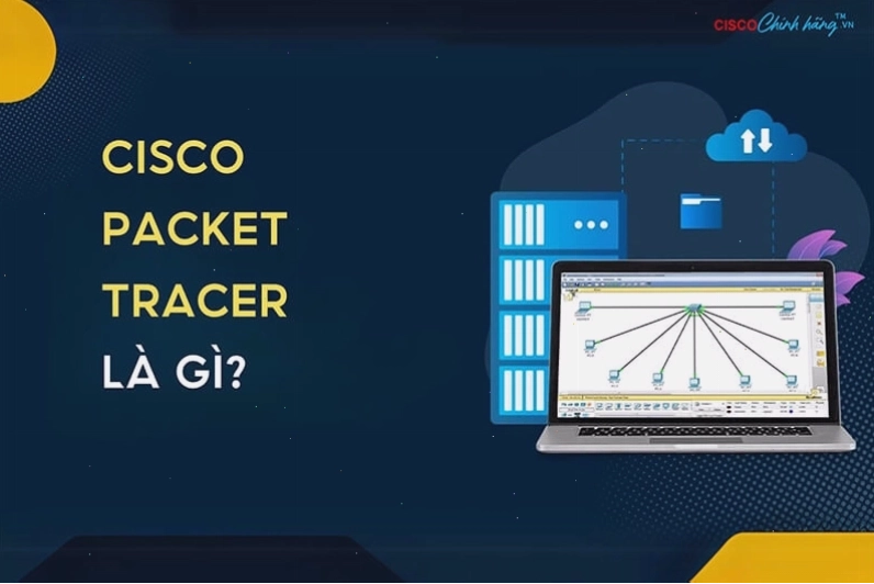 Giao diện chính của phần mềm Cisco Packet Tracer