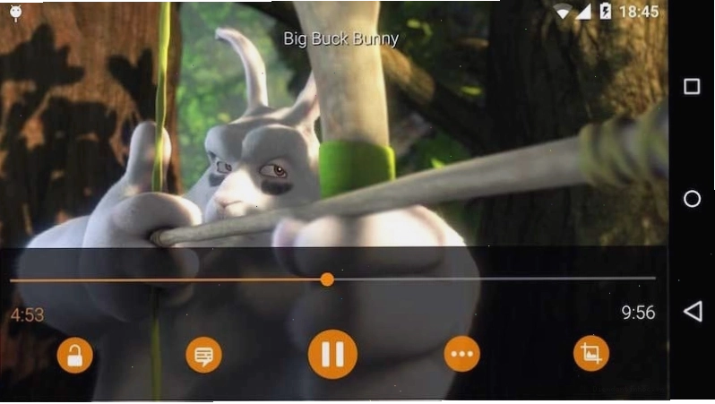 Giao diện chính của VLC Media Player phiên bản 3.0.9