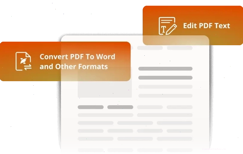 Giao diện công cụ chuyển đổi PDF sang Excel của Foxit