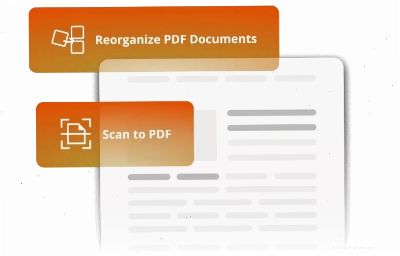 Giao diện công cụ merge PDF trực tuyến