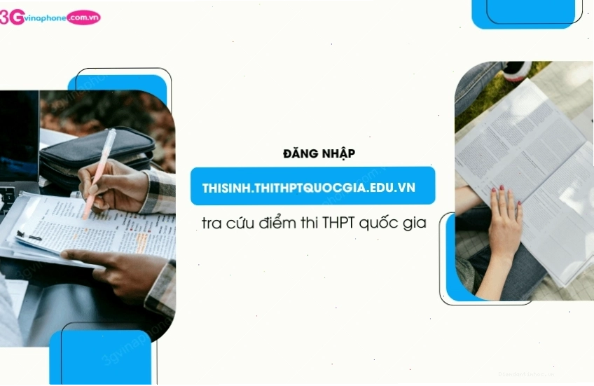 Giao diện đăng nhập hệ thống thisinh.thithptquocgia.edu.vn