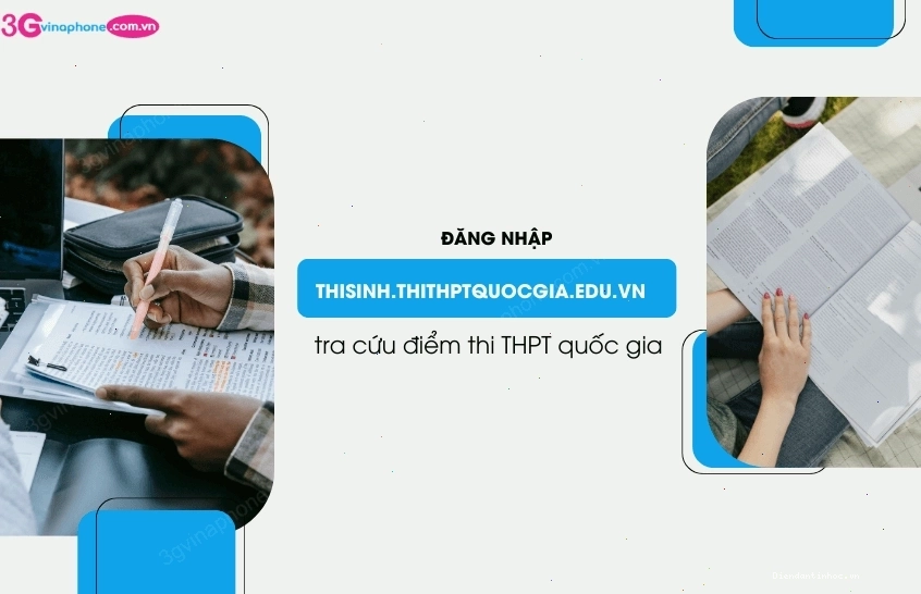 Giao diện đăng nhập hệ thống thisinh.thithptquocgia.edu.vn