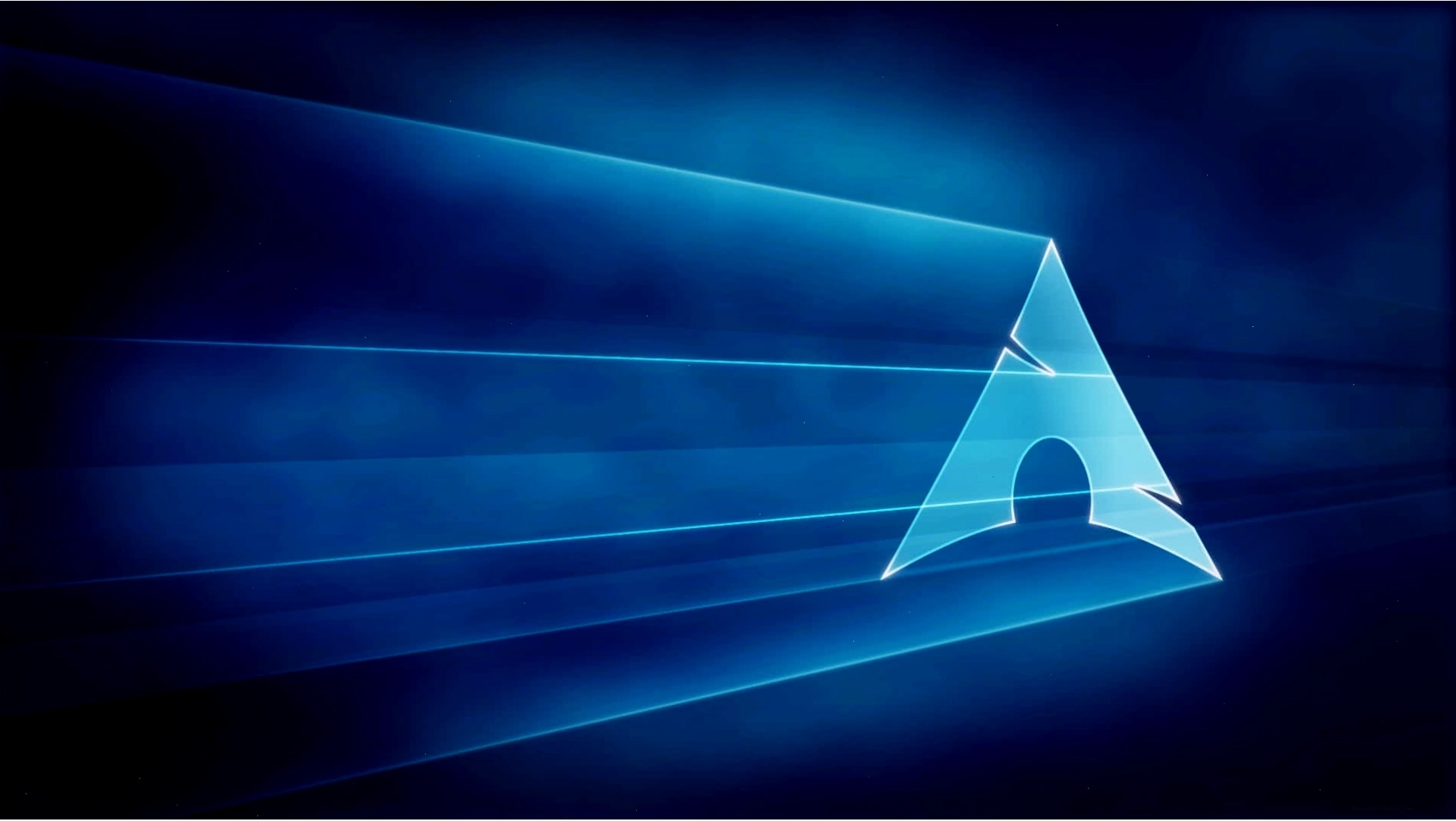 Giao diện dòng lệnh đặc trưng của Arch Linux