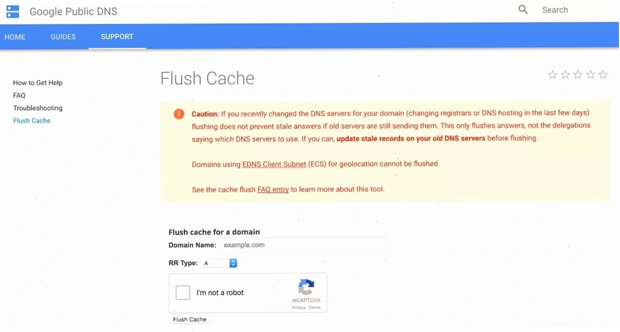Giao diện dòng lệnh Windows hiển thị lệnh flush DNS