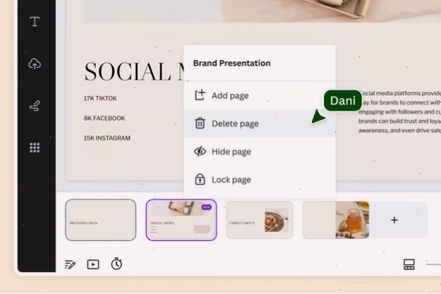 Giao diện kéo-thả tệp PDF trên Smallpdf để xóa trang