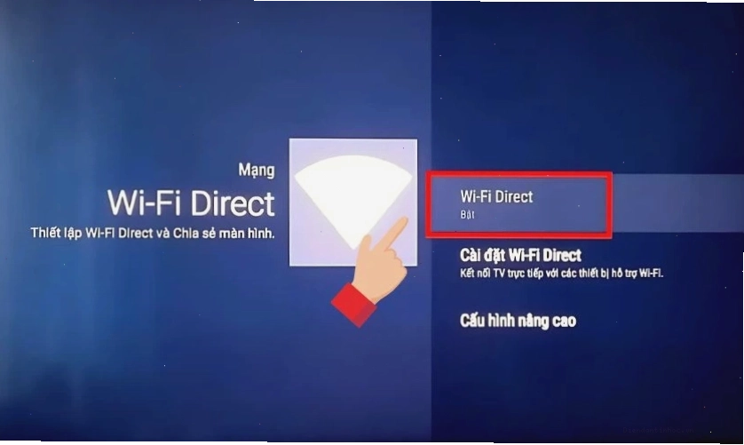Giao diện kết nối không dây trên Windows 11
