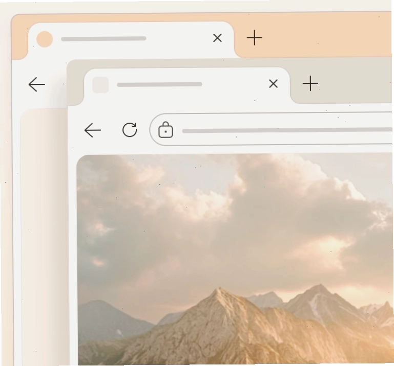 Giao diện Microsoft Edge trên hệ điều hành Linux