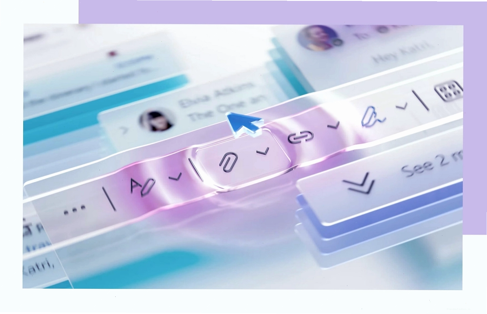 Giao diện Microsoft Outlook hiển thị lịch làm việc cá nhân và danh bạ