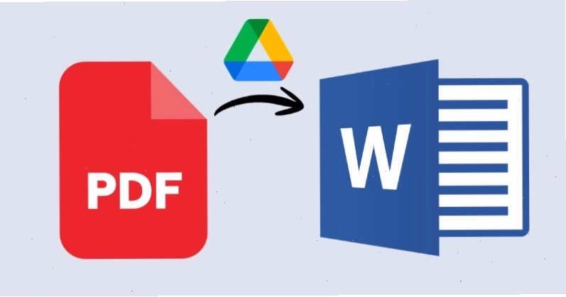 Giao diện Microsoft Word hiển thị thông báo chuyển đổi tệp PDF
