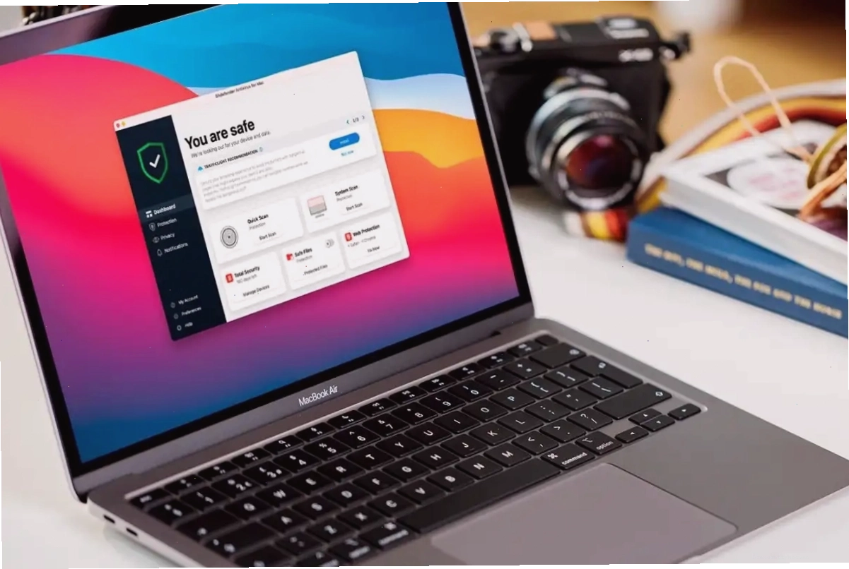 Giao diện phần mềm Bitdefender Antivirus for Mac
