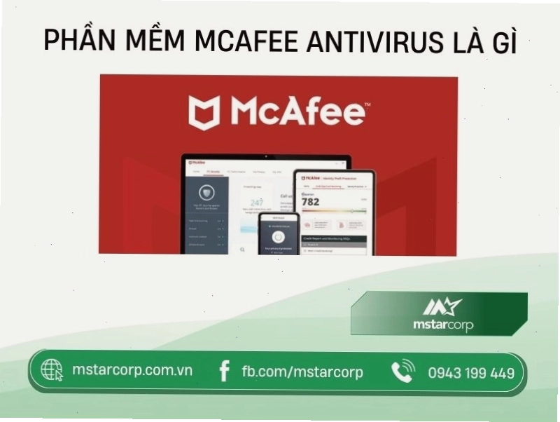 Giao diện phần mềm McAfee Antivirus là gì trên NAS Synology